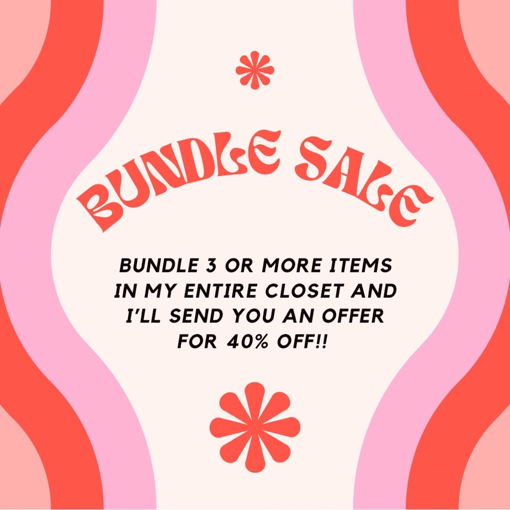 My entire closet is on sale!